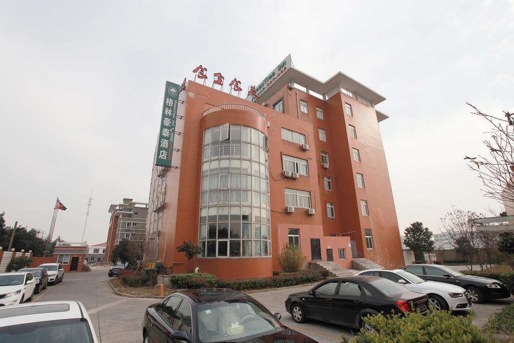 Greentree Inn Jiangsu Changzhou Liyang East Nanhuan Road High Speed Rail Station Business Hotel Buitenkant foto