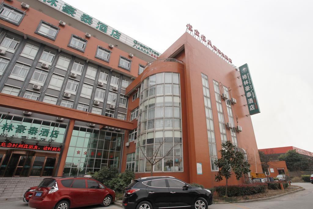Greentree Inn Jiangsu Changzhou Liyang East Nanhuan Road High Speed Rail Station Business Hotel Buitenkant foto