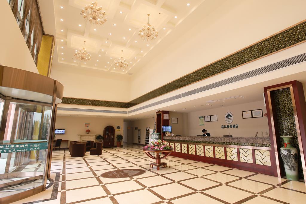 Greentree Inn Jiangsu Changzhou Liyang East Nanhuan Road High Speed Rail Station Business Hotel Buitenkant foto
