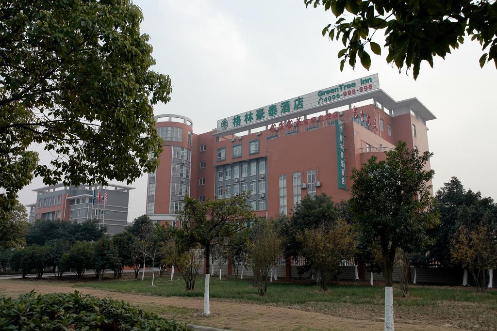 Greentree Inn Jiangsu Changzhou Liyang East Nanhuan Road High Speed Rail Station Business Hotel Buitenkant foto